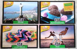 Lot De 4 Images Poulain. RIO. ( A3. 013) - Gift Cards