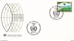 VN 1971 FDC UPU - Storia Postale