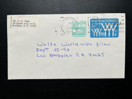 ENVELOPPE USA ETATS UNIS / BROOKLYN 1972 POUR LOS ANGELES - Storia Postale