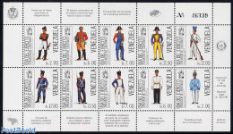 Venezuela 1988 Uniforms 10v M/s, Mint NH, Various - Uniforms - Costumes