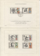 Tschechoslowakei # 1958-63 Ersttagsblatt Fußball Weltmeisterschaft Mexico Uz '1' - Lettres & Documents