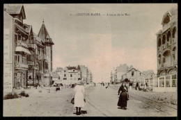 COXYDE - BAINS - Avenue De La Mer. ( Henri Georges, éditeur Nº 6) Carte Postale - Veurne