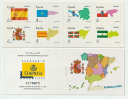 2009 Autonomous Communities Of Spain, Full Booklet Mint MNH ** Adhesive Stamps - Carnets