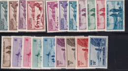 SPM - 20 Valeurs De 1938 LUXE - Unused Stamps