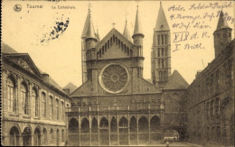 CPA Tournai Wallonien Hennegau, Kathedrale - Sonstige & Ohne Zuordnung