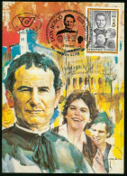 Mk Austria Maximum Card 1988 MiNr 1909 | Int. Educational Congress Of St. John Bosco's Salesian Brothers, Wien #max-0142 - Maximumkarten (MC)