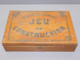 - ANCIENNE BOITE De JEU De CONSTRUCTION ARCHITECTURE Française Modèle Déposé     E - Autres & Non Classés