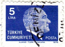 1979 - TURQUIA - KEMAL ATATURK - YVERT 2258 - Oblitérés