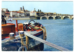 MACON - La Saône - Le Pont De Saint-Laurent - Macon