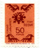 1979 - TURQUIA - SELLO DE SERVICIO - YVERT 149 - Gebruikt