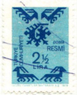 1979 - TURQUIA - SELLO DE SERVICIO - YVERT 150 - Used Stamps