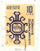 1979 - TURQUIA - SELLO DE SERVICIO - YVERT 156 - Gebruikt