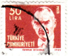 1980 - TURQUIA - KEMAL ATATURK - YVERT 2304 - Usados