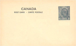 A42 4a Canada Carte Postale George VI 1c Vert - 1903-1954 De Koningen
