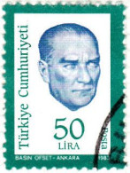 1983 - TURQUIA - KEMAL ATATURK - YVERT 2407 - Oblitérés