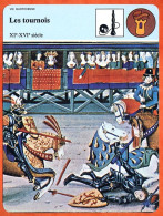 Les Tournois 11 16 Eme Siecle  Histoire De France  Vie Quotidienne Fiche Illustrée - History