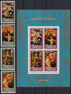 MiNr. 1617 - 1624 (Block 119) Burundi 1983, 2. Nov. Weihnachten: Gemälde (II) - Postfrisch/**/MNH - Neufs