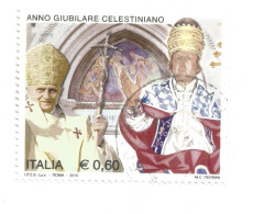 (REPUBBLICA ITALIANA) 2010, ANNO GIUBILARE CELESTINIANO - Serie Di 1 Francobollo Usato - 2001-10: Gebraucht