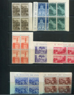 REPUBBLICA 1946 AVVENTO DELLA REPUBBLICA QUARTINA ** MNH - 1946-60: Ungebraucht