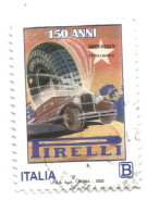 (REPUBBLICA ITALIANA) 2022, PIRELLI - Serie Di 1 Francobollo Usato - 2021-...: Gebraucht