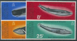 Britische Antarktis 1977 Schutz Der Wale 64/67 Postfrisch - Nuevos