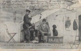 Tondeur De Chiens Sur Les Berges De La Seine Carte En Bonne état - Artisanry In Paris