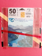 Montenegro Chip Card - 50 Impulsa Skadarsko Jesero Lake Bokokotorski Zaliv Série 5008 MINT NSB Folder (TM0320 - Montenegro