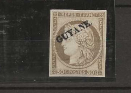 1892 MNG Guyane Yvert 10 - Ungebraucht