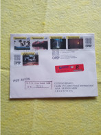 Vzla To Argentina.reg Letter Fdc OPEP Oil Countries Meeting .views Ll.yv 2169J/Kcv15e.e7 Reg Post Late Delivery.pmk Bac - Venezuela