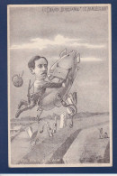 CPA Aviation Santos Dumont Satirique Caricature Non Circulée Cochon Pig Dirigeable Maléclos - Airmen, Fliers