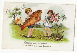 394 - 1er Avril - Poissons - Enfants - Children's Drawings