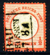 D-REICH Nr 3 Zentrisch Gestempelt X38627A - Used Stamps