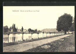 AK Wépion, Bords De La Meuse Vers Fooz  - Other & Unclassified