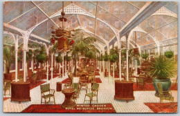 BRIGHTON - Winter Garden, Hotel Metropole - Photochrom Celesque - Brighton