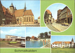 72375626 Schmalkalden Am Altmarkt Kaufhalle Freibad Schloss Wilhelmsburg Schmalk - Schmalkalden