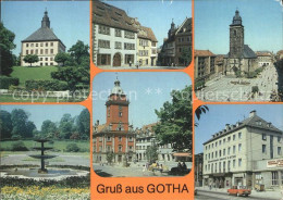 72374753 Gotha Thueringen Schloss Friedenstein Hauptmarkt Mit Waldhaus Margarete - Gotha