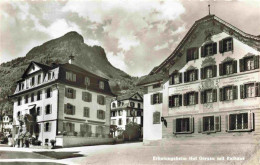 13960981 Gersau_Vierwaldstaettersee_SZ Erholungsheim Hof Mit Rathaus - Sonstige & Ohne Zuordnung