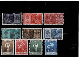 VATICANO ,2 Serie MH Complete ,qualita Buona - Unused Stamps