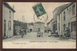 55 - PIERREFITTE-SUR-AIRE - RUE DE L'EGLISE - CH. FOLIGUET PHOTO-EDIT - Pierrefitte Sur Aire