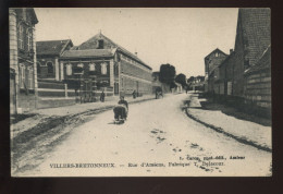 80 - VILLERS-BRETONNEUX - RUE D'AMIENS - FABRIQUE T. DELACOUR - Villers Bretonneux