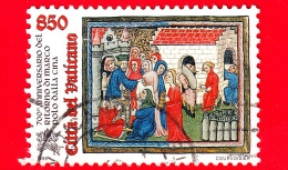 VATICANO - Usato - 1996 - 700 Anni Del Ritorno Di Marco Polo Dalla Cina - Gran Khan - 850 L. - Gebraucht