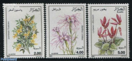 Algeria 1991 Flowers 3v, Mint NH, Nature - Flowers & Plants - Nuovi