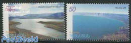 Armenia 2001 Europa, Water 2v, Mint NH, History - Nature - Europa (cept) - Water, Dams & Falls - Arménie