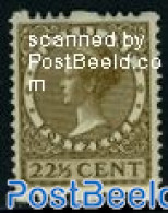 Netherlands 1926 22.5c, 2-side Syncoperf. With WM,Stamp Out Of Set, Unused (hinged) - Nuovi