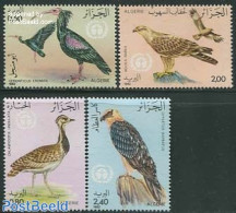 Algeria 1982 Birds 4v, Mint NH, Nature - Birds - Birds Of Prey - Unused Stamps