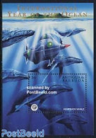 Antigua & Barbuda 1998 Ocean Year S/s, Humpback Whale, Mint NH, Nature - Sport - Transport - Sea Mammals - Diving - Sh.. - Duiken