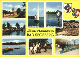 72366994 Bad Segeberg Kirche Segeberger See Segelboot Angeln Camping Karl May Sp - Bad Segeberg