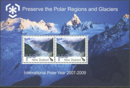 ARCTIC-ANTARCTIC, NEW ZEALAND 2009 PRESERVATION OF POLAR REGIONS S/S OF 2** - Preservar Las Regiones Polares Y Glaciares