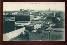 JUDAISME - MAROC - MARRAKECH - VUE PRISE D'UNE TERRASSE DU MELLAH - Judaisme