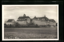 AK Waldsee, Auf Der Wiese Vor Dem Kloster Reute  - Bad Waldsee